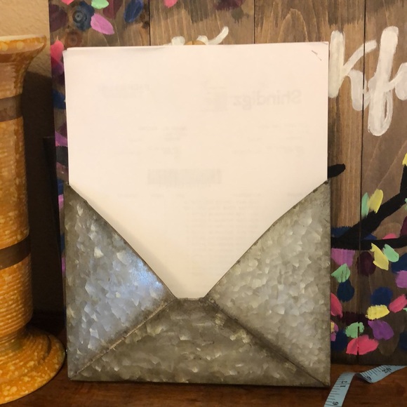 NWT Rustic Farmhouse Hanging ORGANIZER - Picture 5 of 6